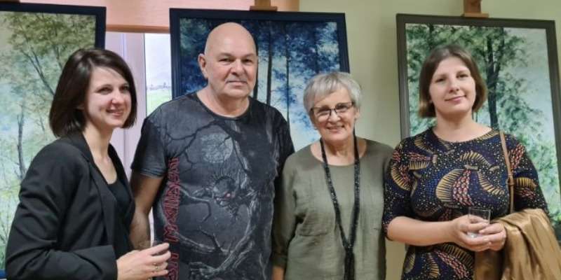 Wystawa malarstwa Krystyny Kuźniarskiej otwarta
