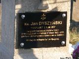 Odnowiony nagrobek  Ks. Jana Dyszyńskiego