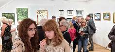 Wernisaż Krystyny Kuźniarskiej i Piotra Warchoła w Muzeum Narciarstwa im. Stanisława Barabasza w Cieklinie
