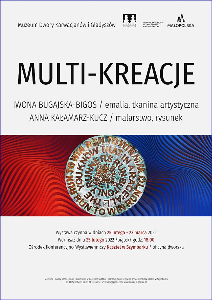 „MULTI-KREACJE” IWONA BUGAJSKA BIGOS / emalia, tkanina artystyczna ANNA KAŁAMARZ-KUCZ / malarstwo, rysunek