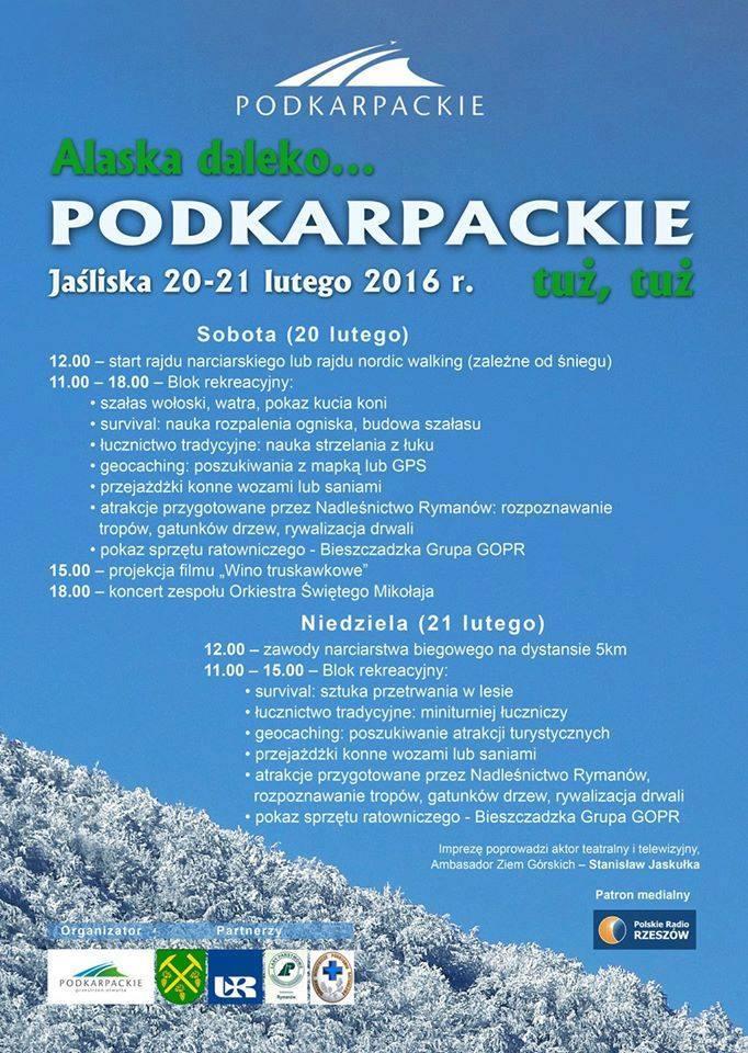 Alaska daleko...Podkarpackie tuż, tuż - Jaśliska