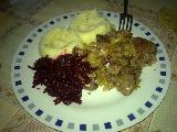 Wątróbka z cebulką